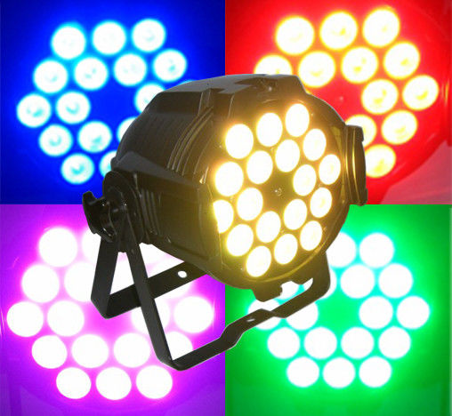 Ton aktivierte bunte DJ-bewegliche Hauptlichter, Gleichheit DMX 512 LED können Beleuchtung