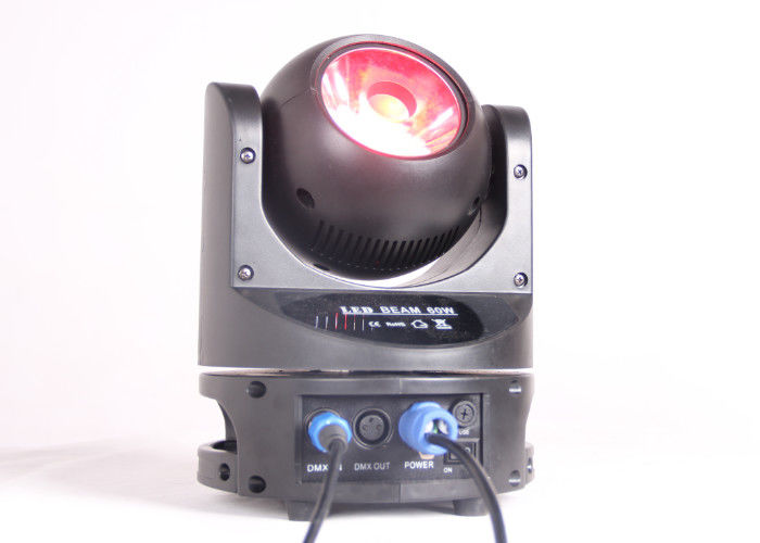beweglicher Kopf 60W DJ LED beleuchtet DMX-Ministrahln-beweglicher Kopf geführte Effekt-Lichter