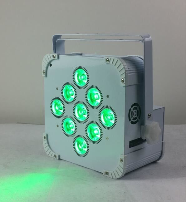 drahtlose Batterie-flaches Gleichheits-Licht 180W 9 LED, batteriebetriebenes geführtes Stadiums-Licht