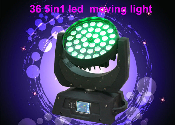 Bewegliches Hauptlicht DMX RGBW 36 x 10w LED für Konzert-/Theater-Stadiums-Beleuchtung