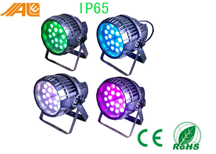 Bunte 18 x 10w Rgbw 4 in 1 LED-Gleichheits-Lampe im Freien mit roter grün-blauer weißer Beleuchtung des lauten Summens