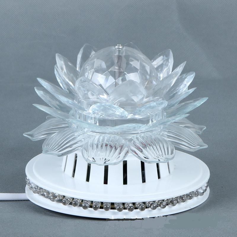 Schönes Disco-Stadium beleuchtet wenig Licht Sun Lotus LED, 9W drehende Lampe der Sonnenblumen-LED