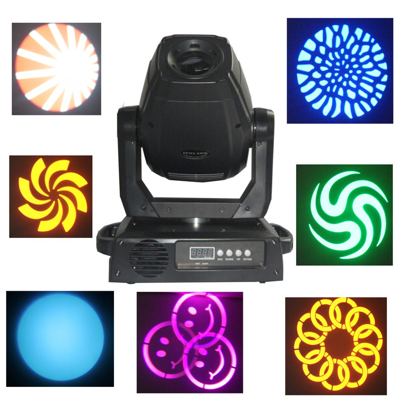 60w/75w bewegliche helle Stellen-Stadiums-Beleuchtungs-Hauptbefestigung des Gobo-LED