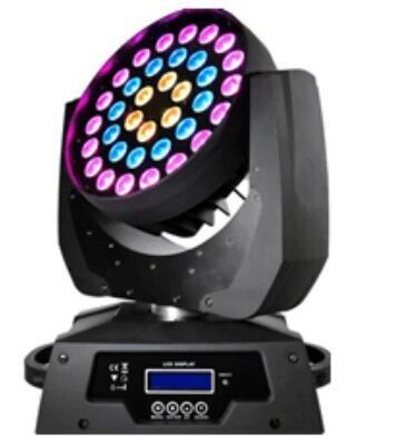Geführtes Wäsche-Disco-Stadium des lauten Summens beleuchtet bewegliche Hauptring-Farbe des licht-36pcs 10w Rgbw 4in1
